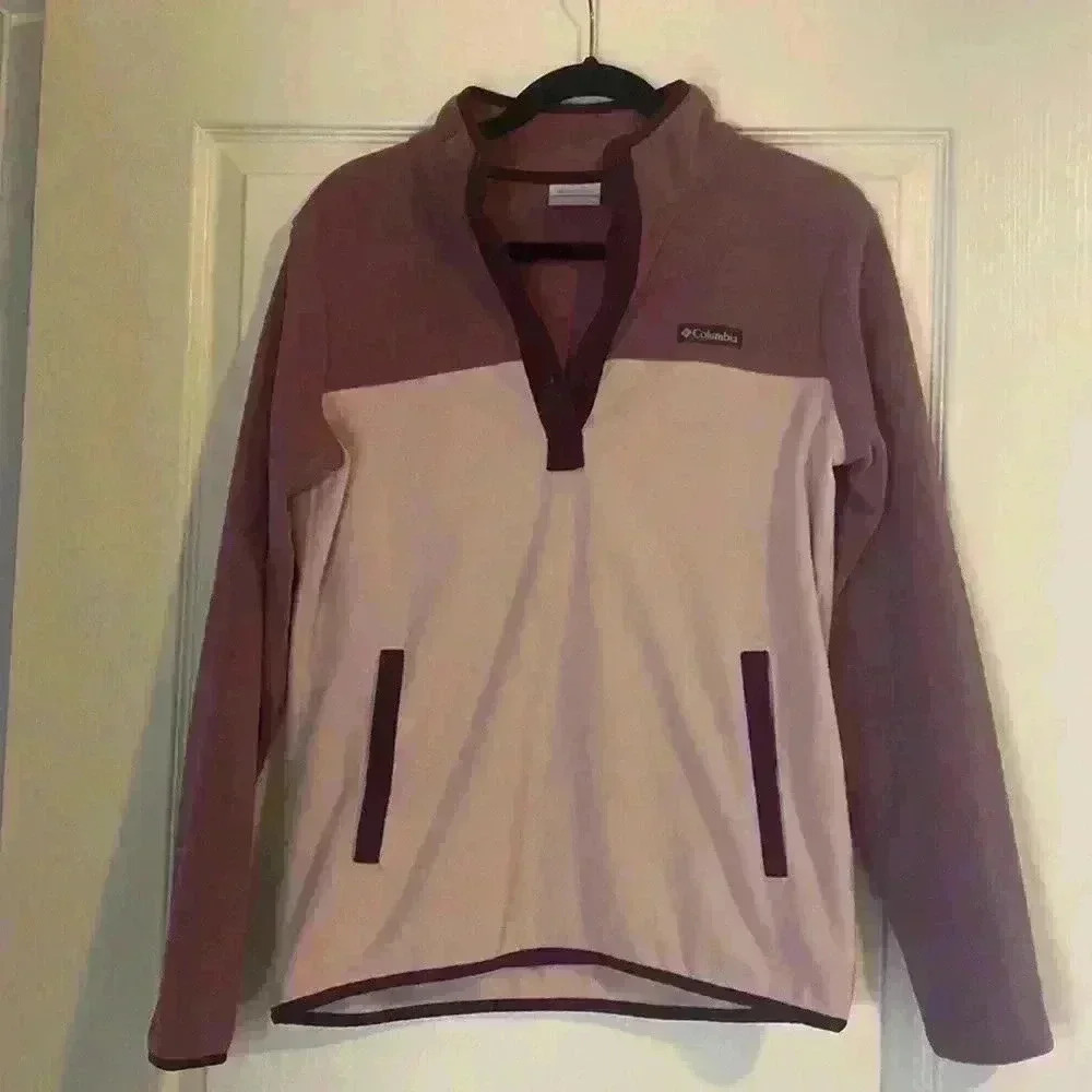 Columbia Color Block Fleece Pullover